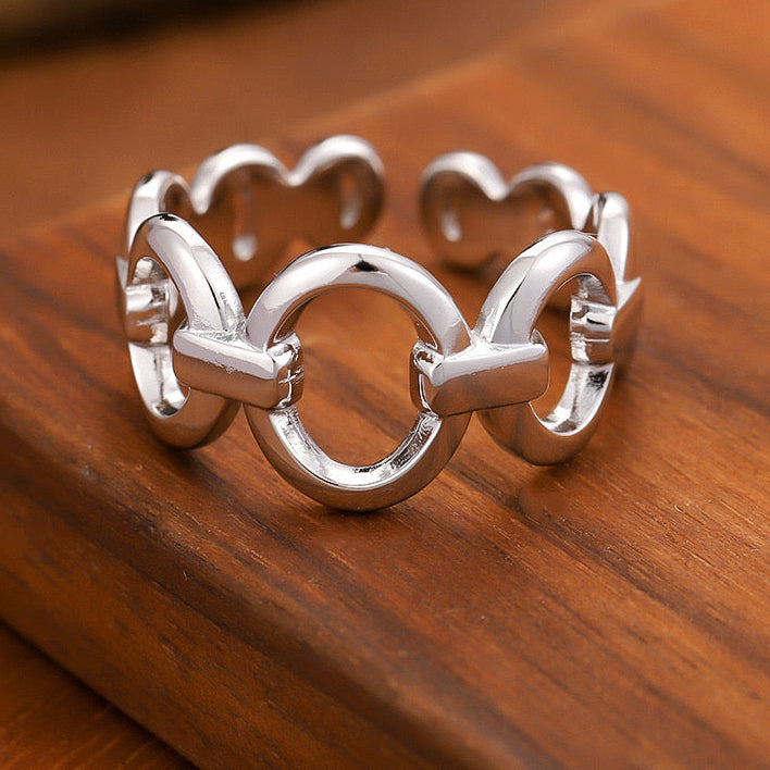 Anillo cadena ajustable