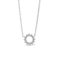 Collar picos con diamantes