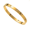 Brazalete grueso puntos brillos