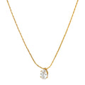 Collar diamante gota