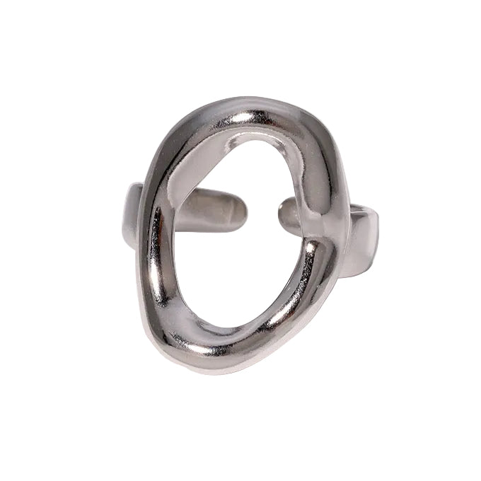 Anillo óvalo ajustable