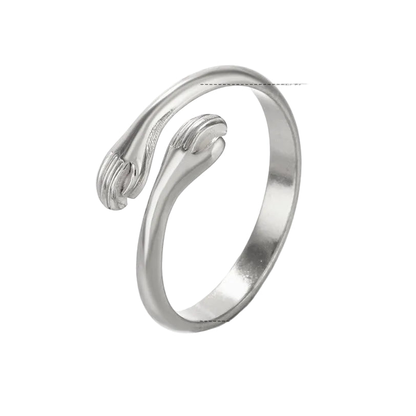 Anillo abrazo ajustable