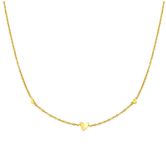 Collar 3 corazones mini