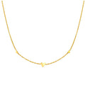 Collar 3 corazones mini
