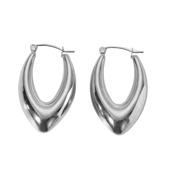 Aretes óvalo chuncky