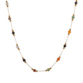 Collar piedritas naturales
