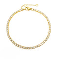 Pulsera estilo tenis diamantes