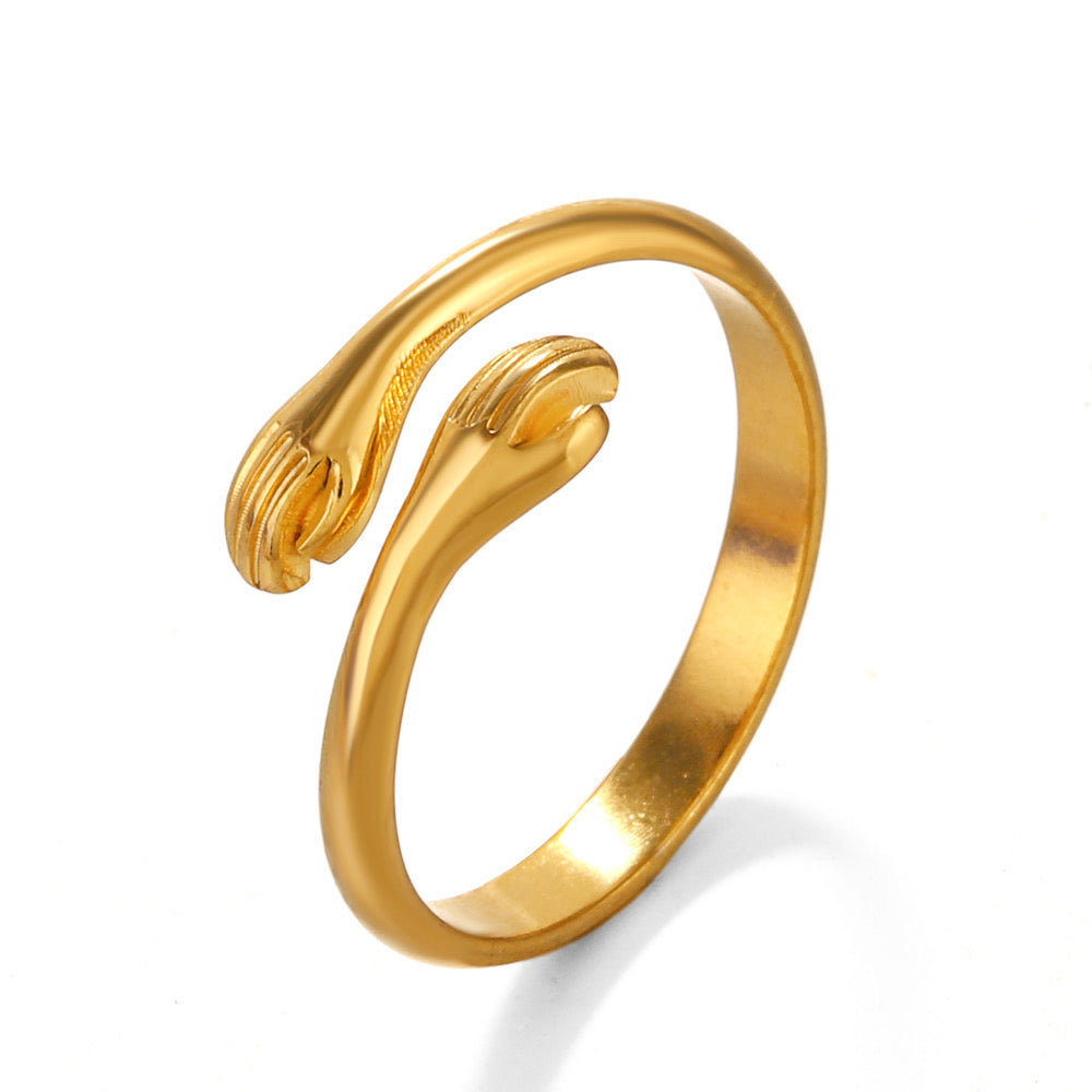 Anillo abrazo ajustable
