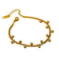 Pulsera zirconias alternadas