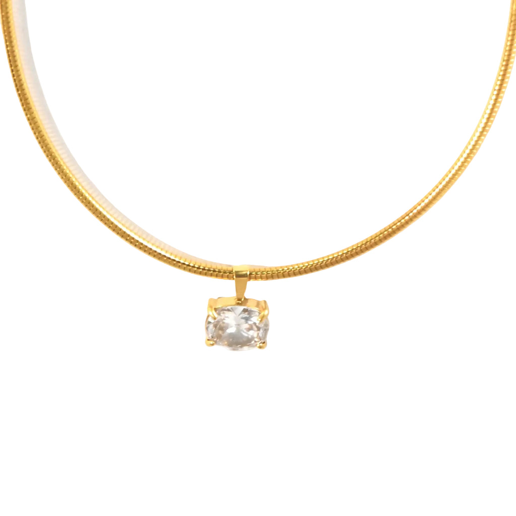 Collar diamante grande