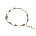 Pulsera San Benito con cruz