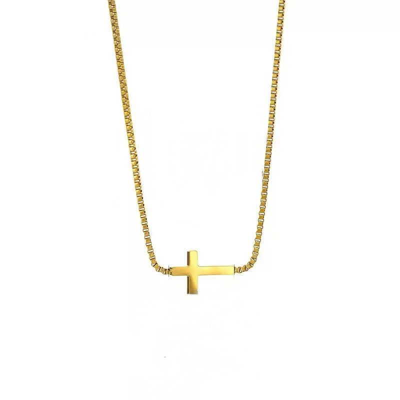 Collar cruz horizontal