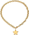 Collar cadena estrella
