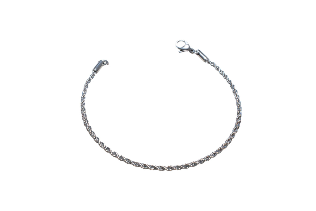 Pulsera tejido cuerda torcida