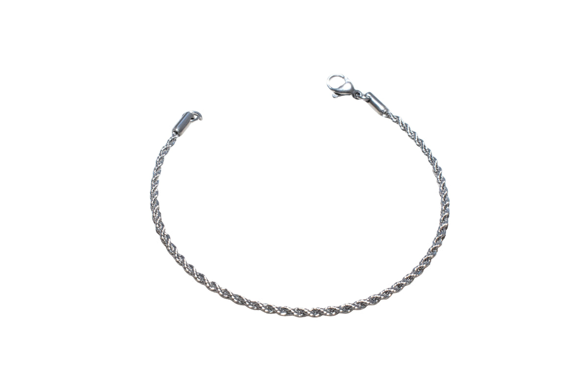Pulsera tejido cuerda torcida