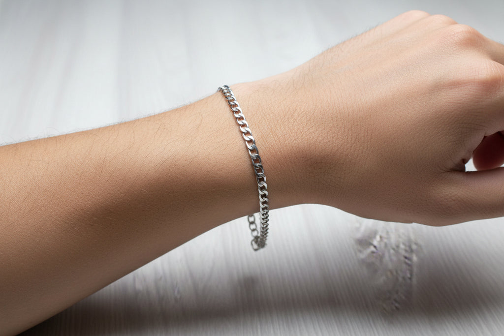 Pulsera de eslabones cubano