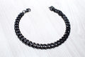 Pulsera tejido link blk