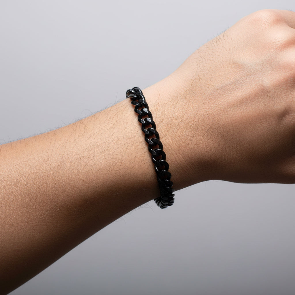 Pulsera tejido link blk