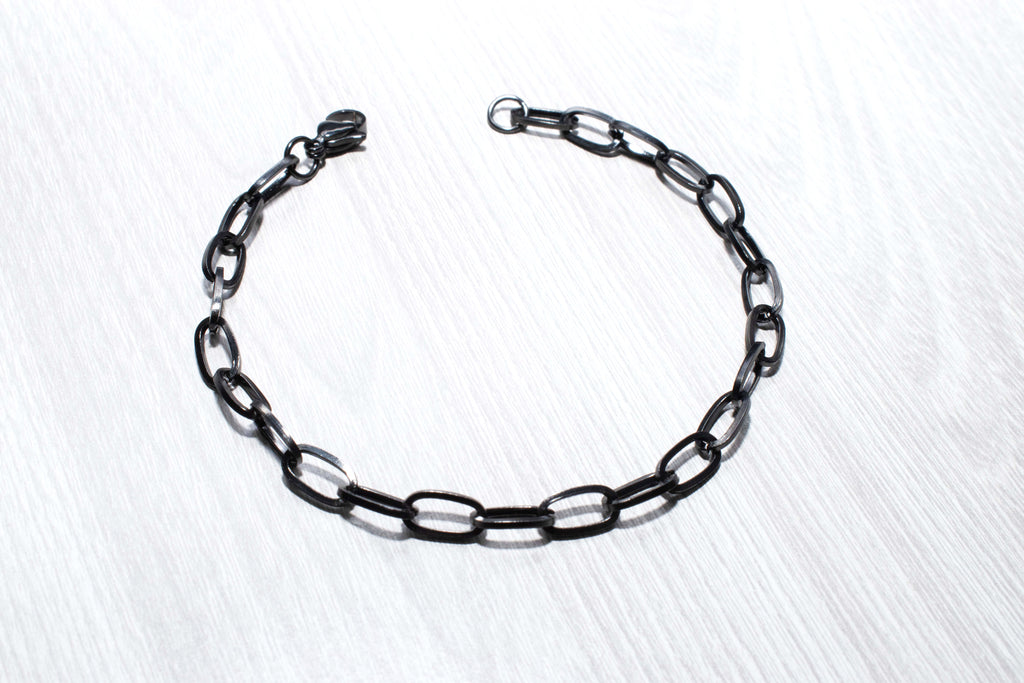Pulsera tejido cadena