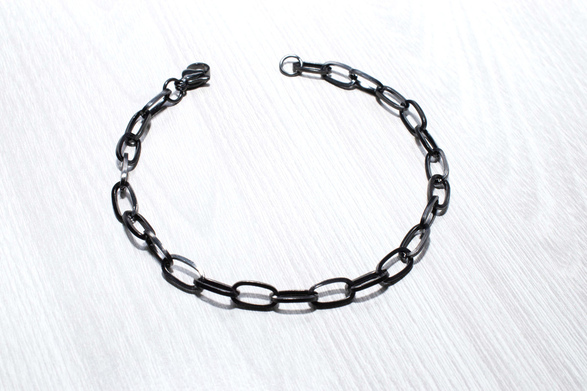 Pulsera tejido cadena