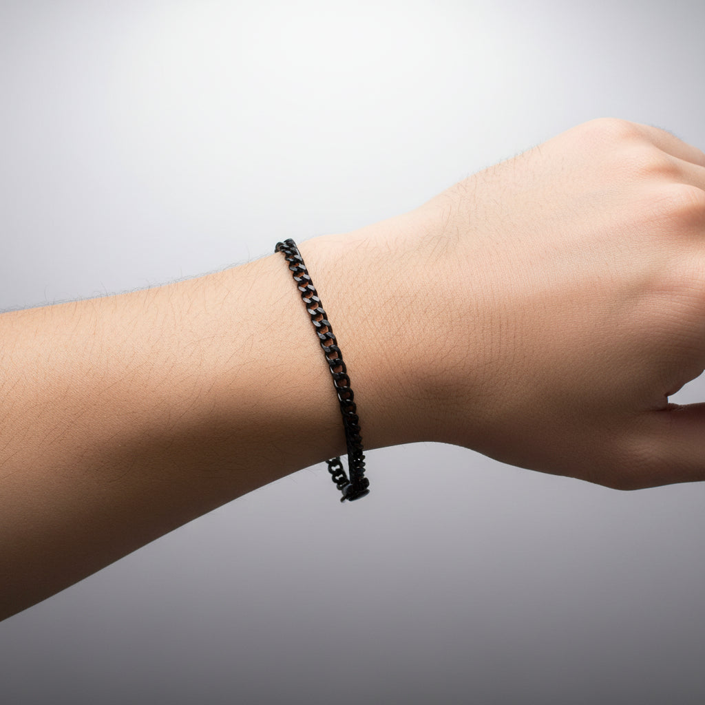 Pulsera tejido link blk