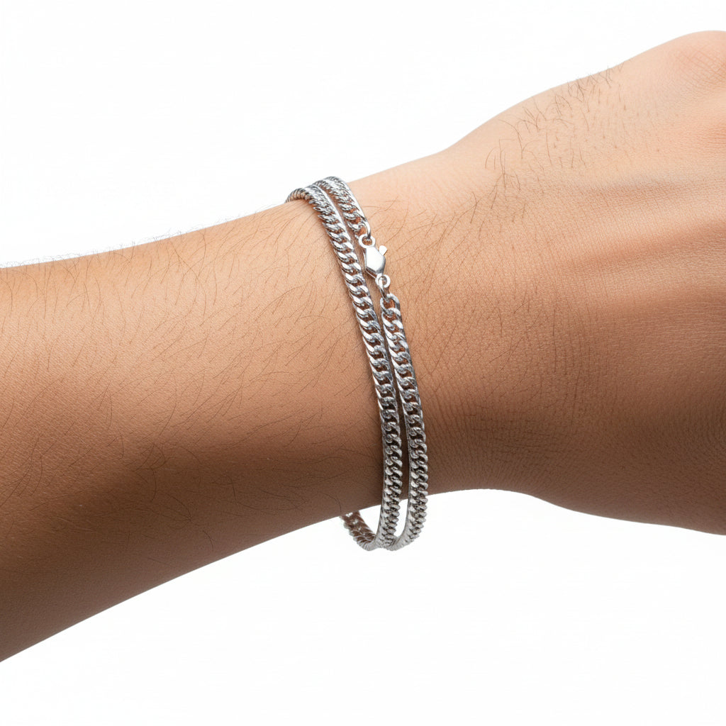 Pulsera tejido entrelazdo