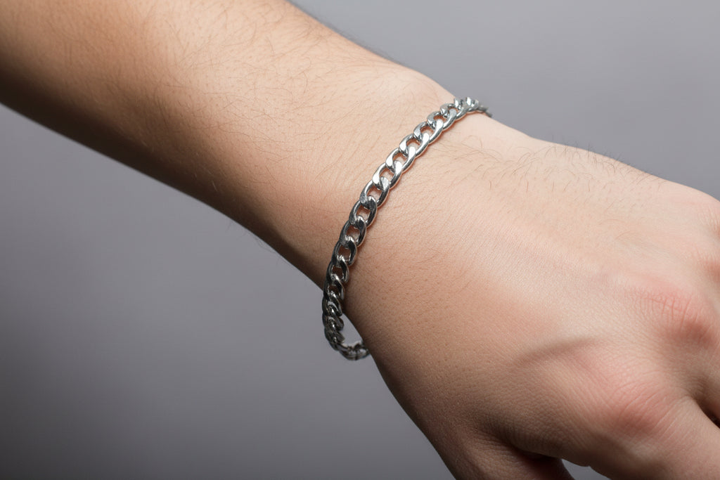 Pulsera de eslabones cubano