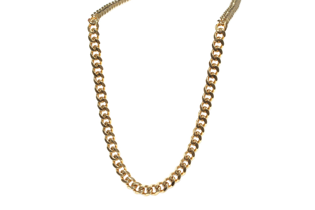 Cadena con tejido cubano link