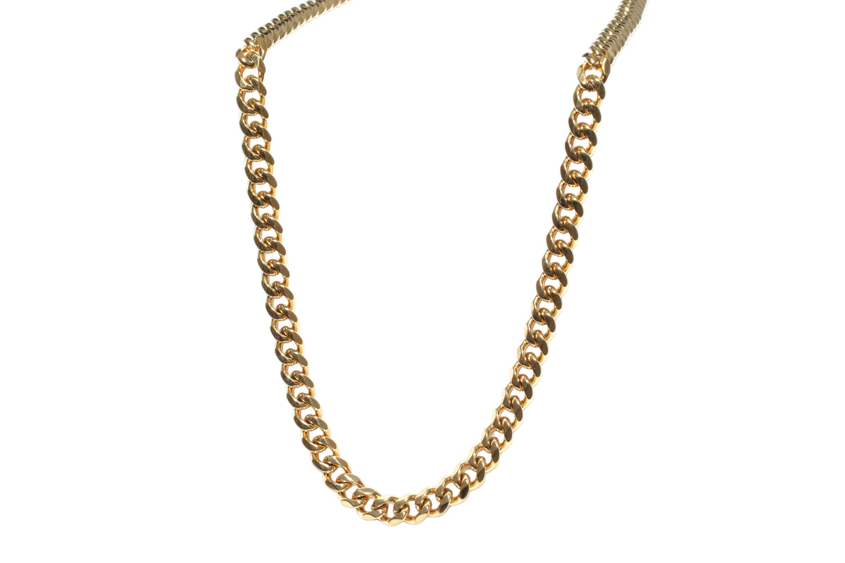Cadena con tejido cubano link