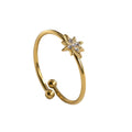 Anillo estrella mini ajustable