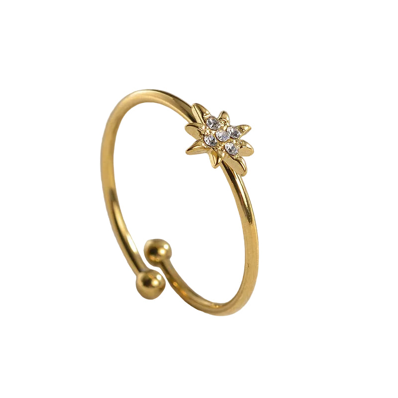 Anillo estrella mini ajustable
