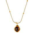 Collar piedra ojo de tigre