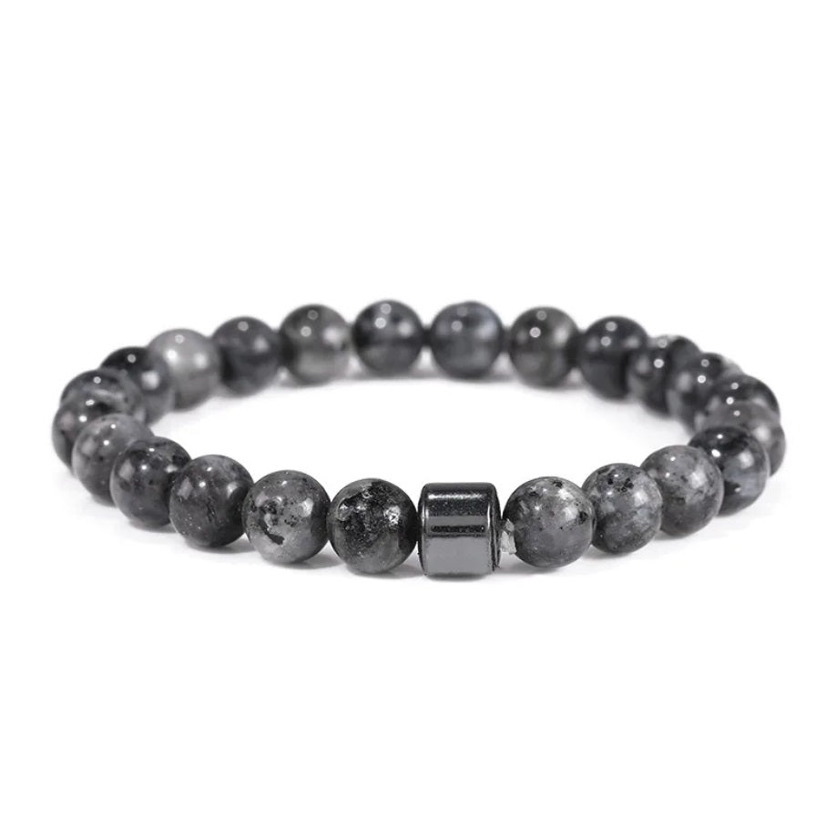 Pulsera howlita gris