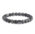 Pulsera howlita gris