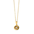 Collar aros y diamante
